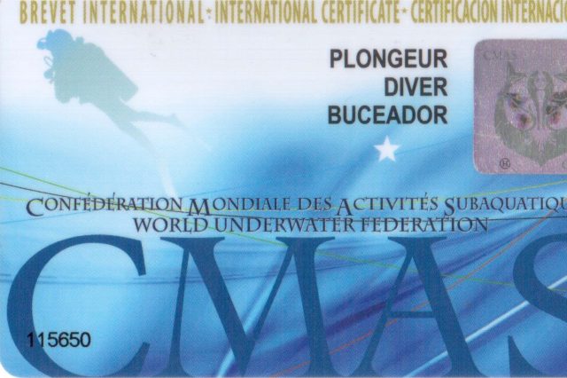 Open Water Diver / One Star Diver
